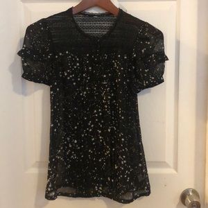 Blouse with stars